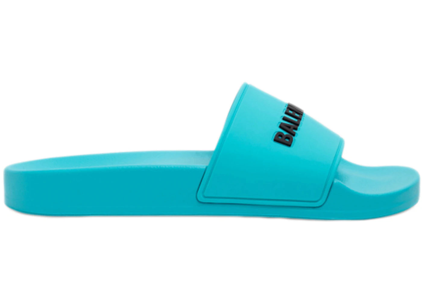 Balenciaga Pool Slides Blue (Women'S)