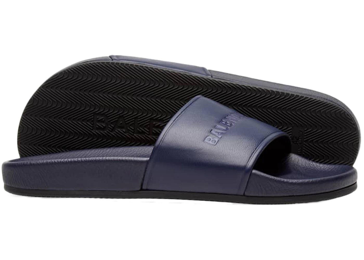 balenciaga pool slides blue