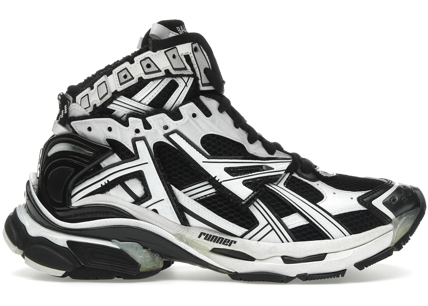 Balenciaga Runner High White Black