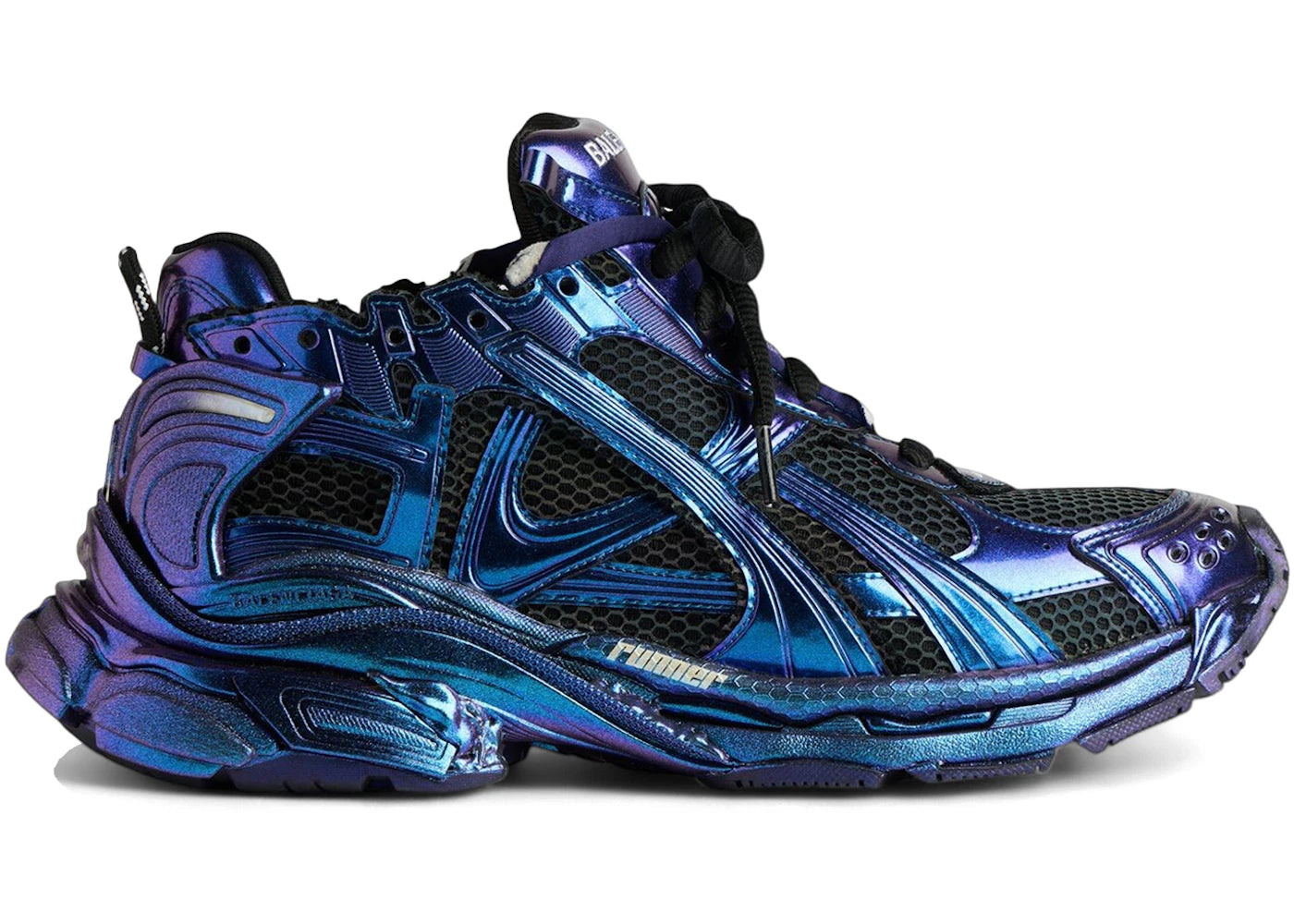 Balenciaga Runner Iridescent Blue
