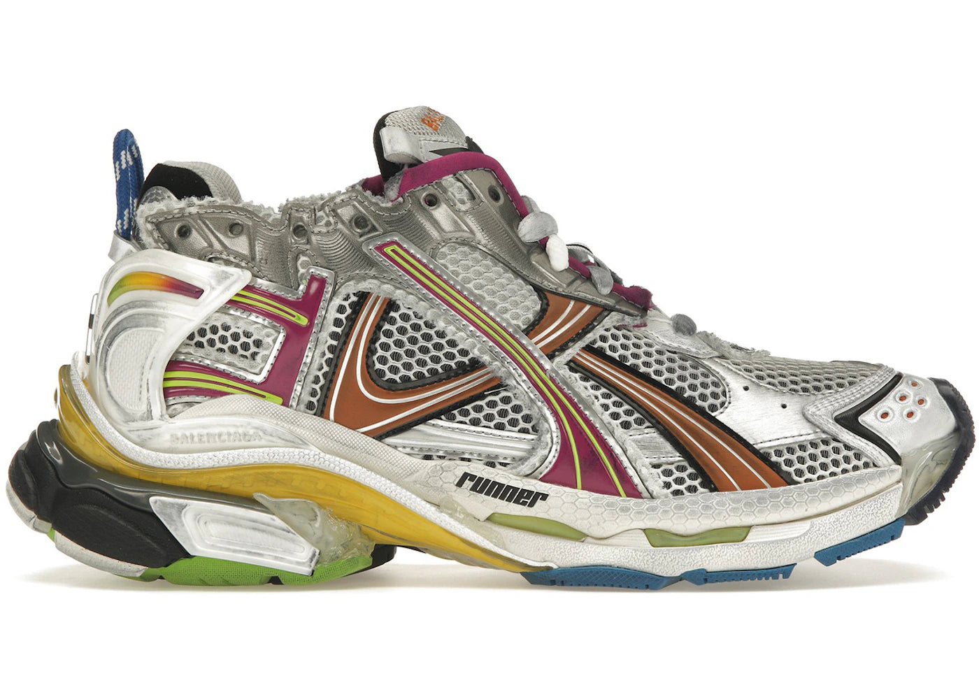 balenciaga runner multicolor (women's)