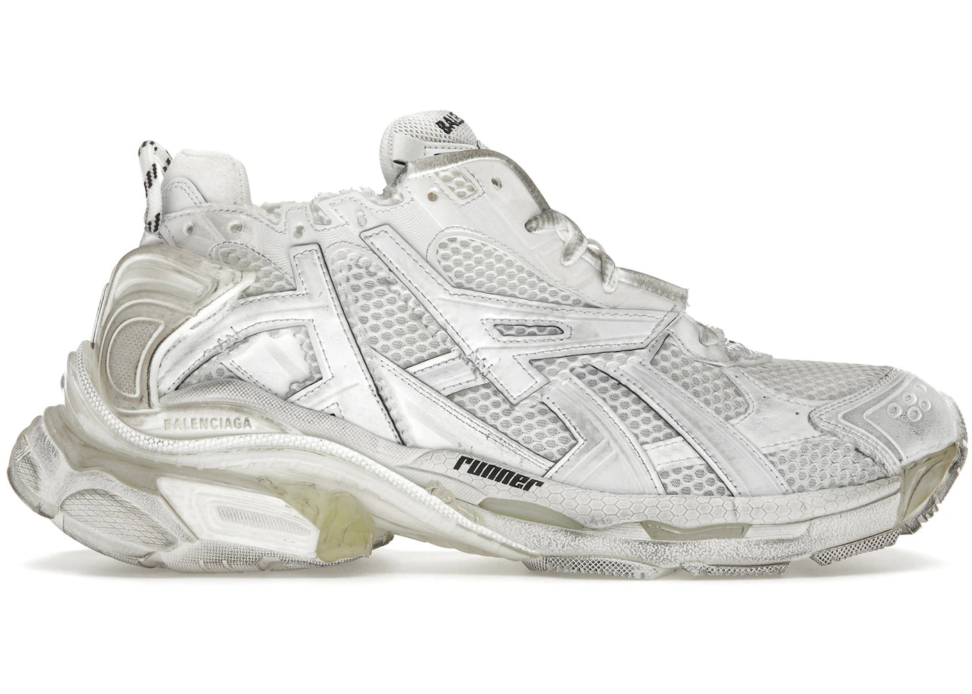 balenciaga runner white