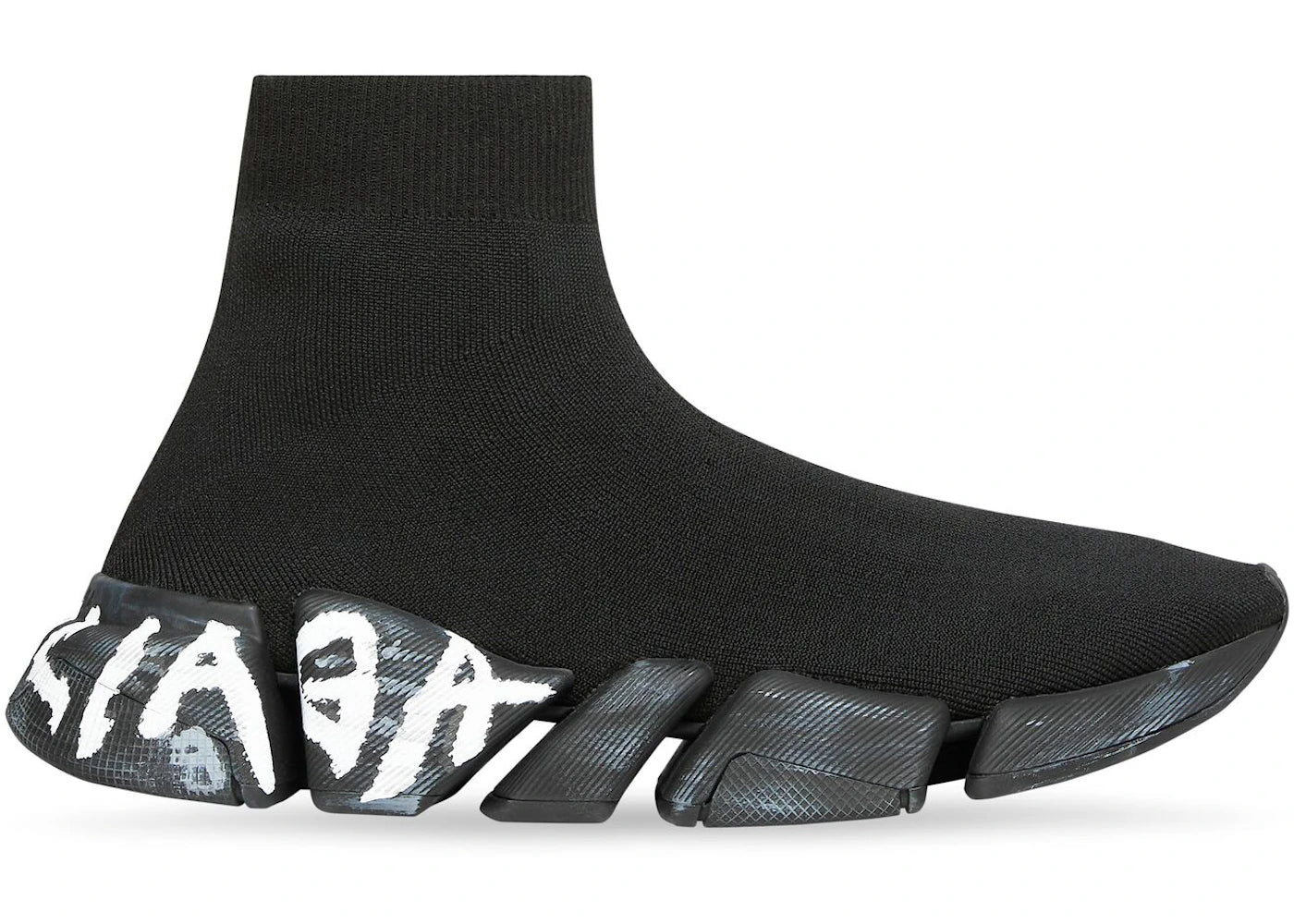 Balenciaga Speed 2.0 Black Graffiti