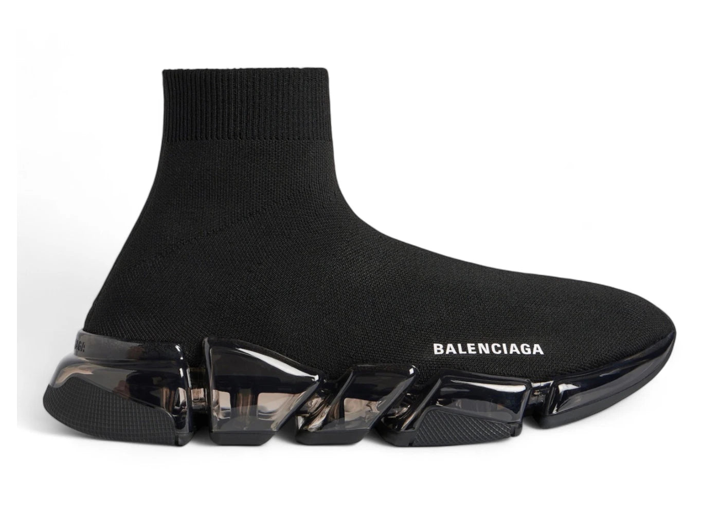 Balenciaga Speed 2.0 Full Clear Sole Recycled Black (Women'S)