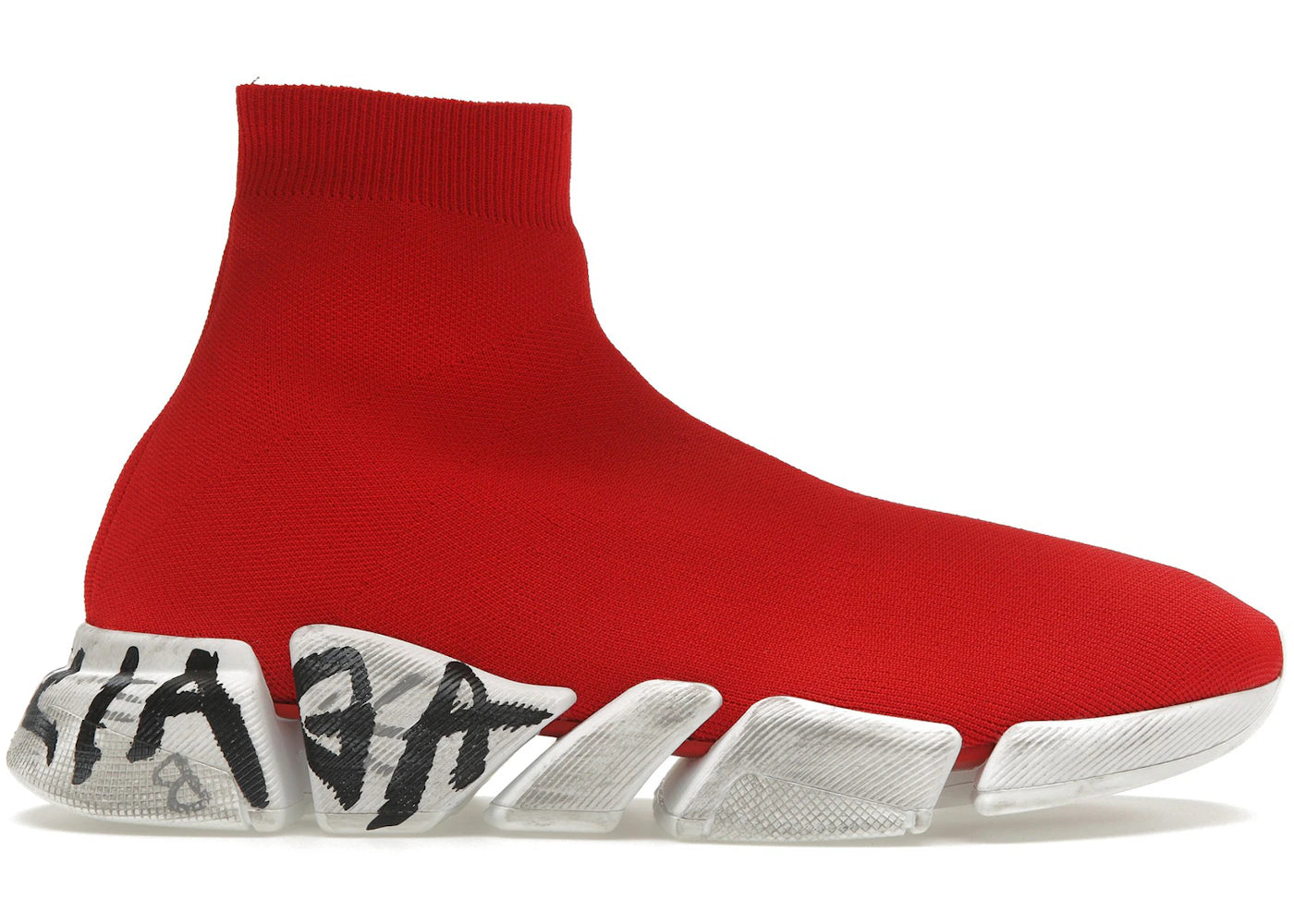 Balenciaga Speed 2.0 Graffiti Red White