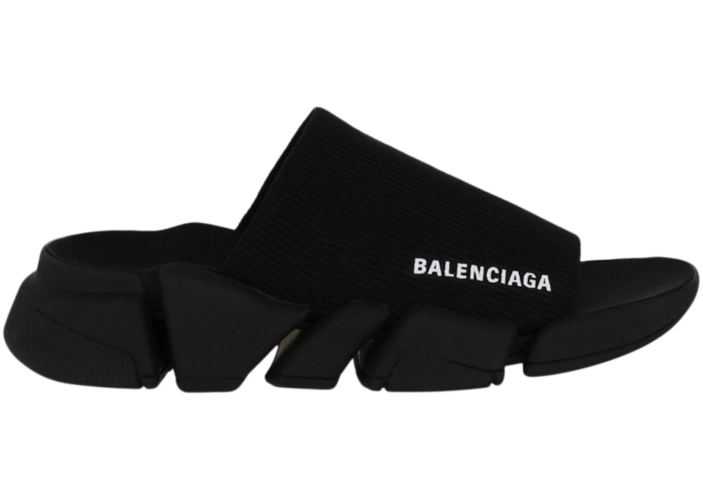 Balenciaga Speed 2.0 Slides Black (Women'S)