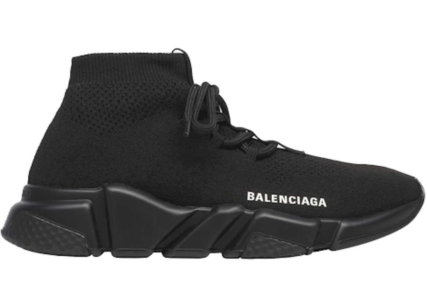 balenciaga speed lace up black (women's)