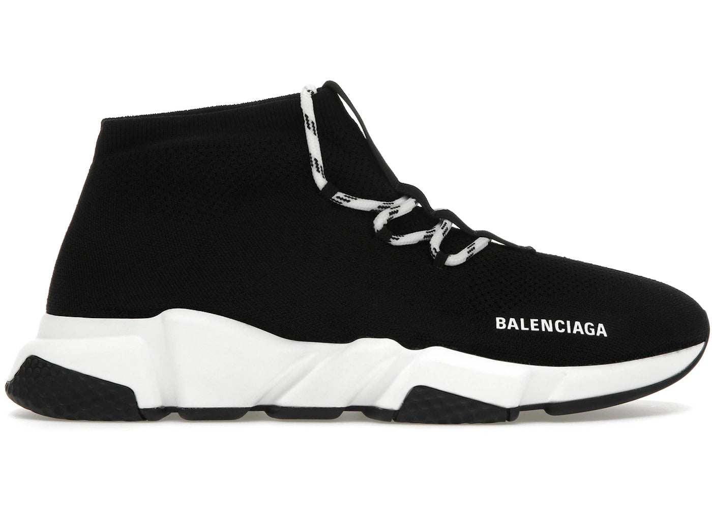 Balenciaga Speed Lace Up Black White (Women'S)