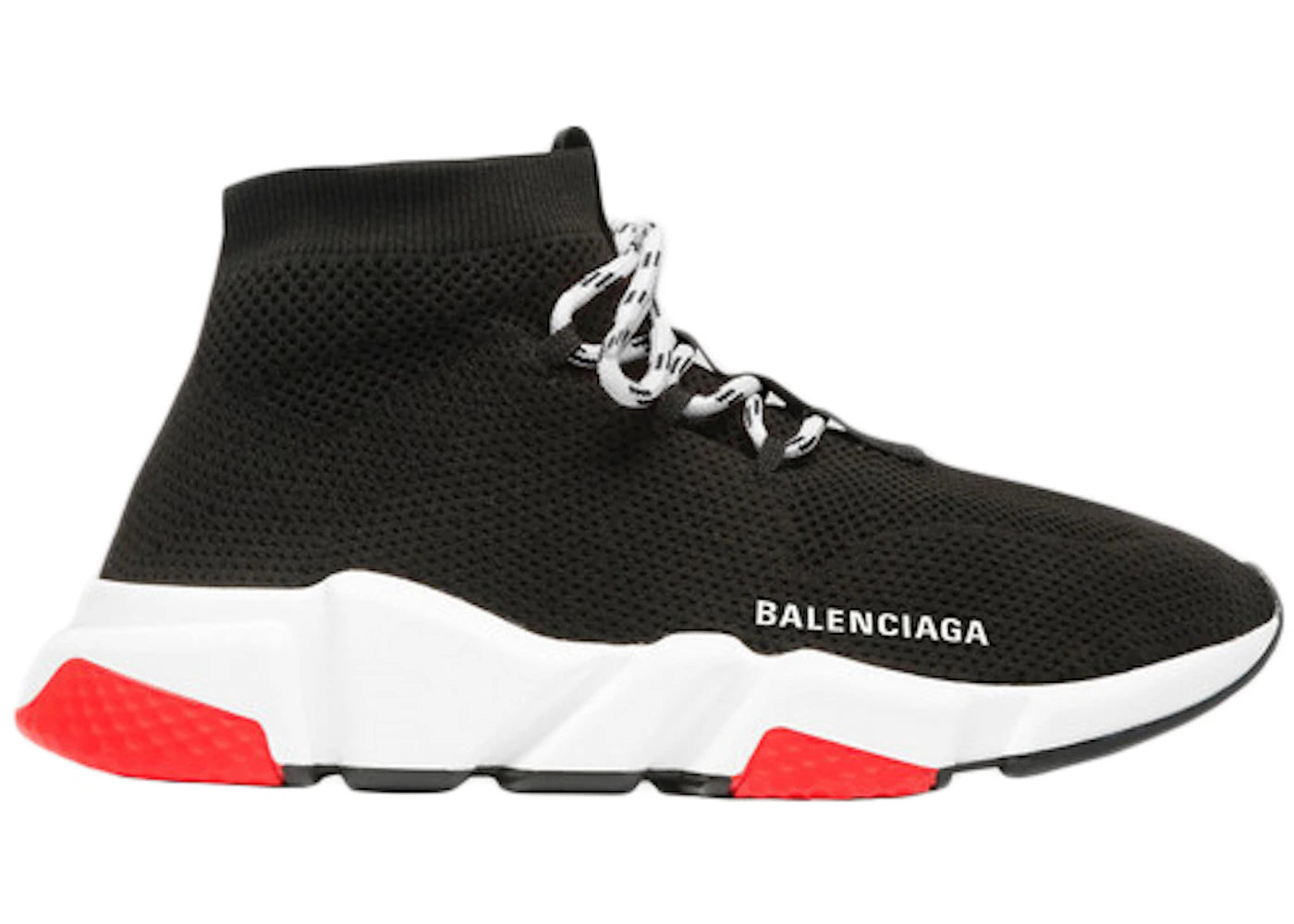 balenciaga speed lace up red sole (women's)
