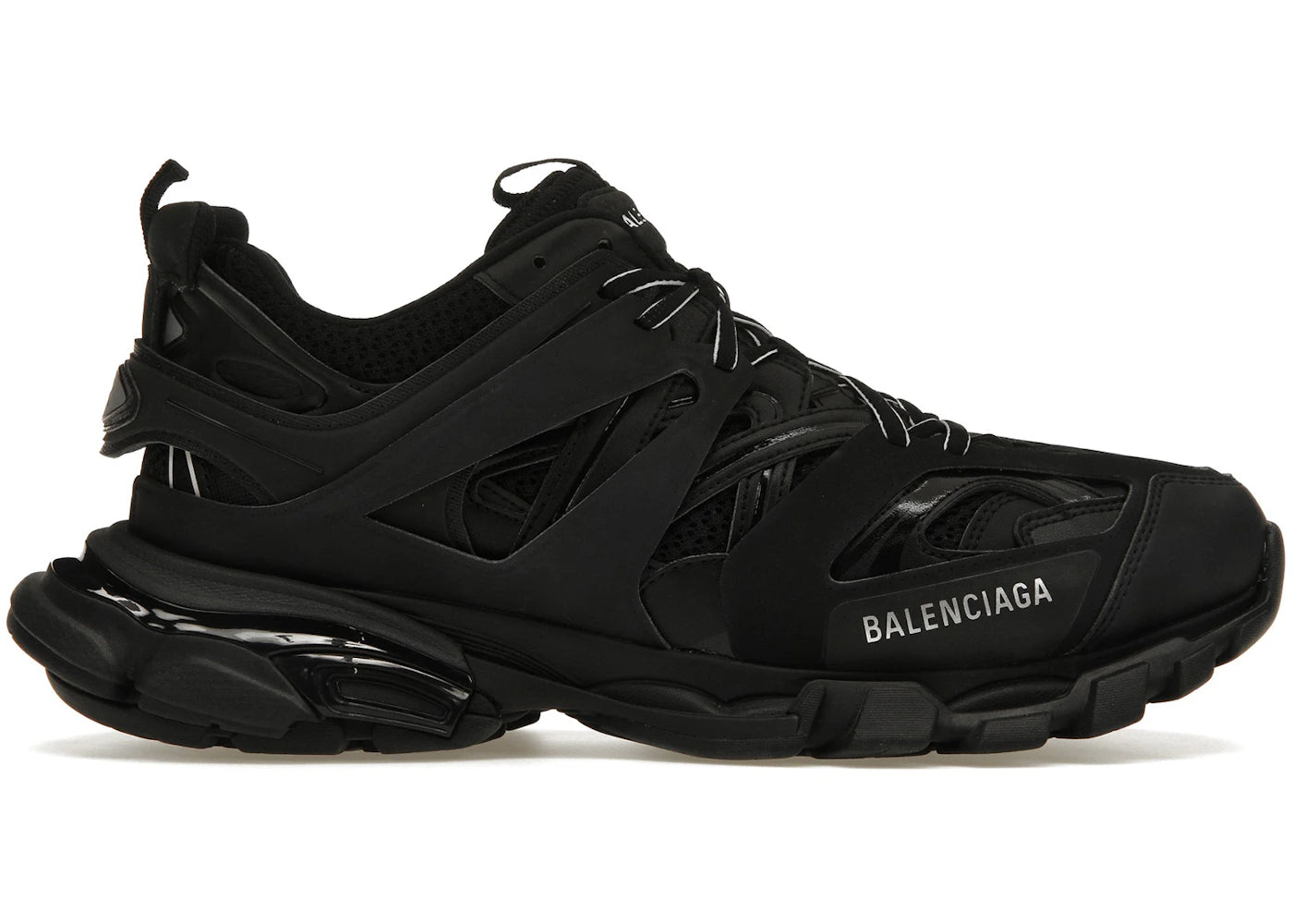 balenciaga track black