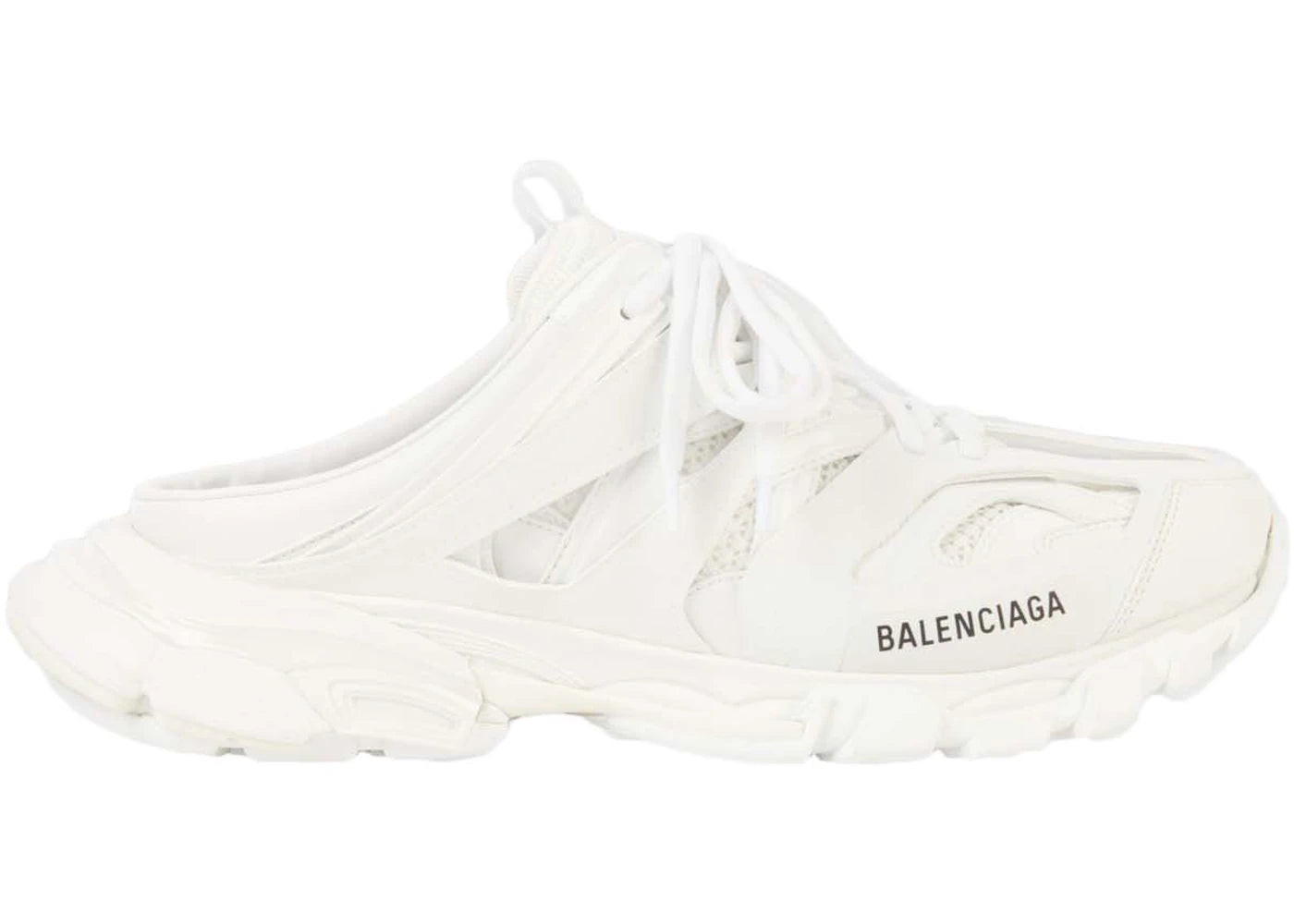 Balenciaga Track Mule White (Women'S)