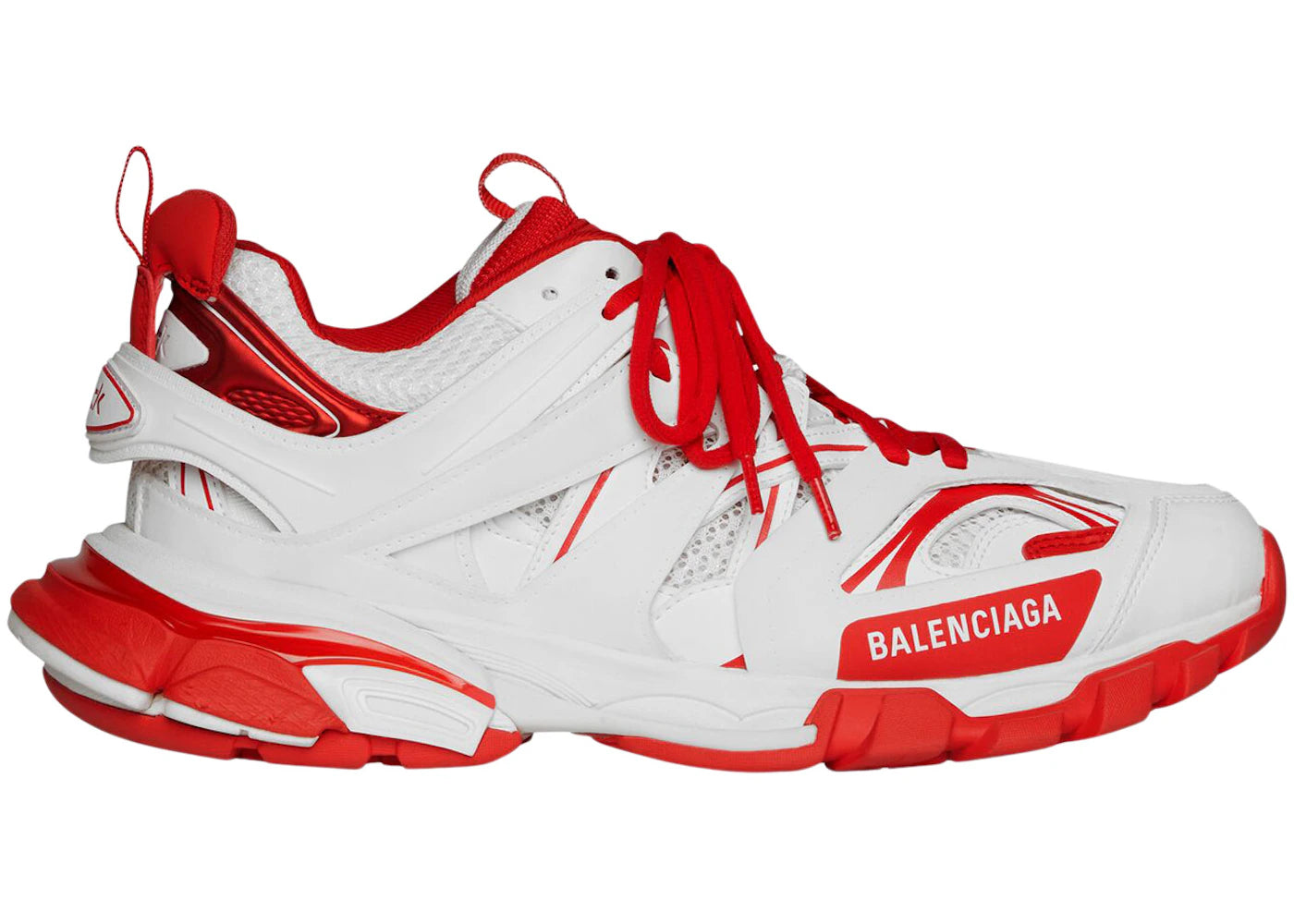 balenciaga track red white