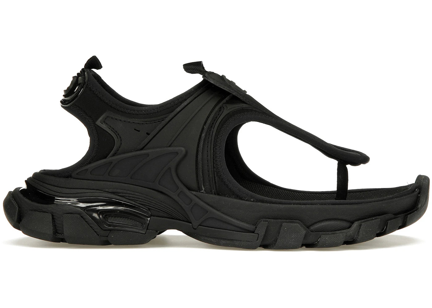 Balenciaga Track Thong Sandal Black (Women'S)