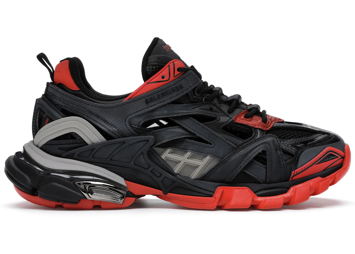 Balenciaga Track.2 Black Red Grey
