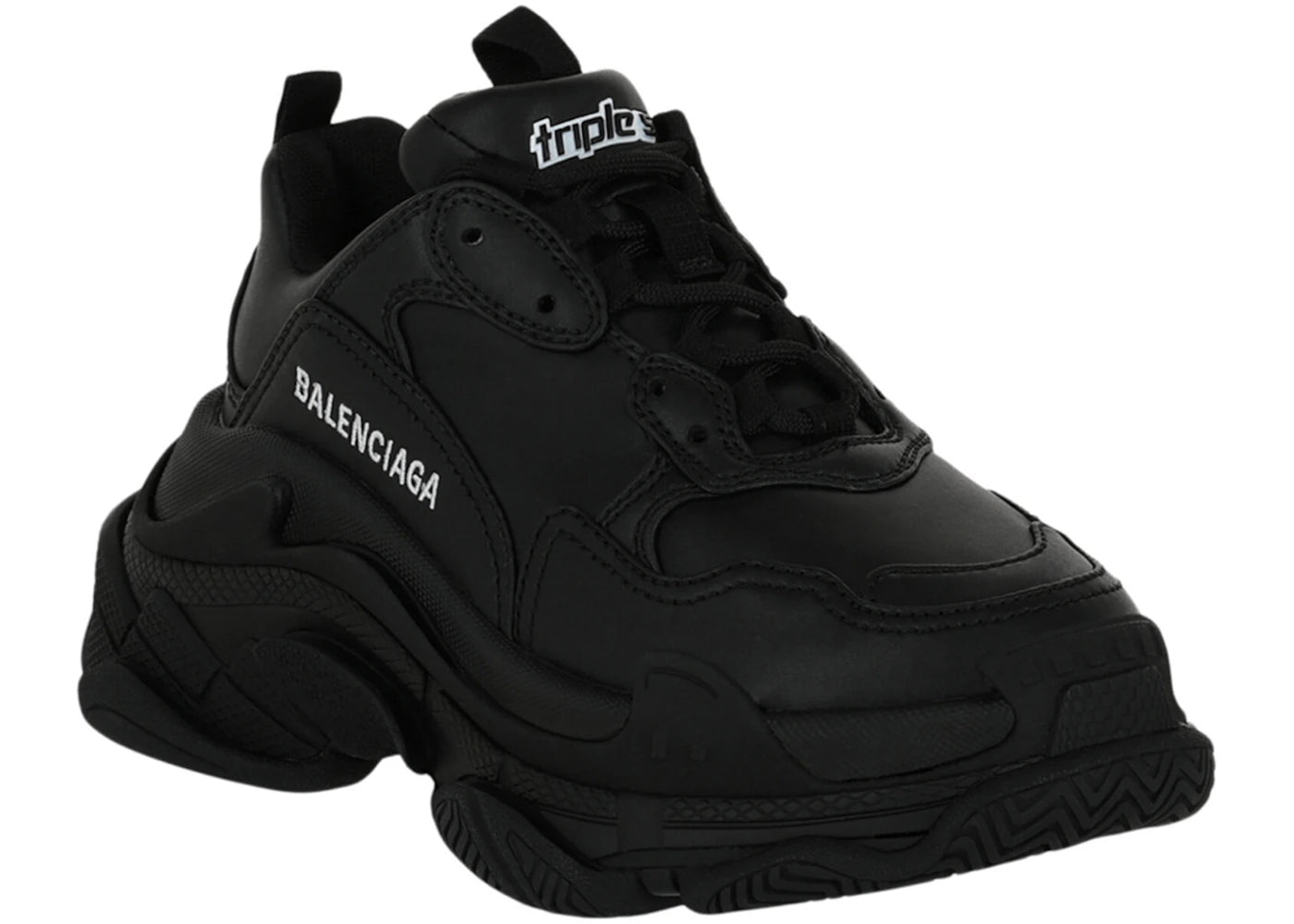 Balenciaga Triple S Black Womens