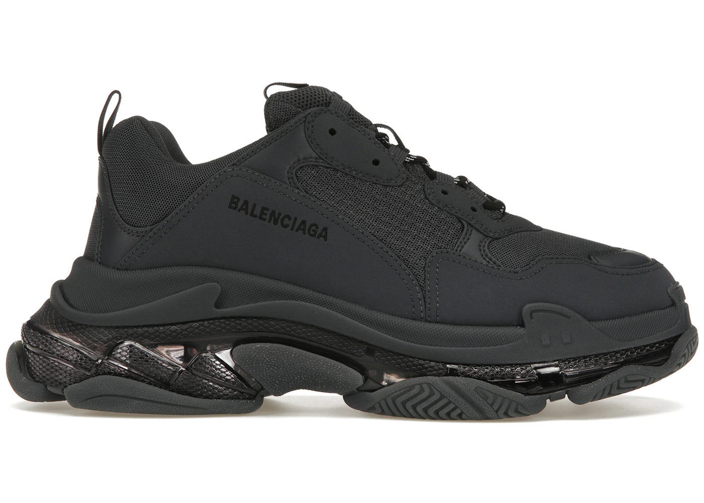 Balenciaga Triple S Clear Sole Deep Blue