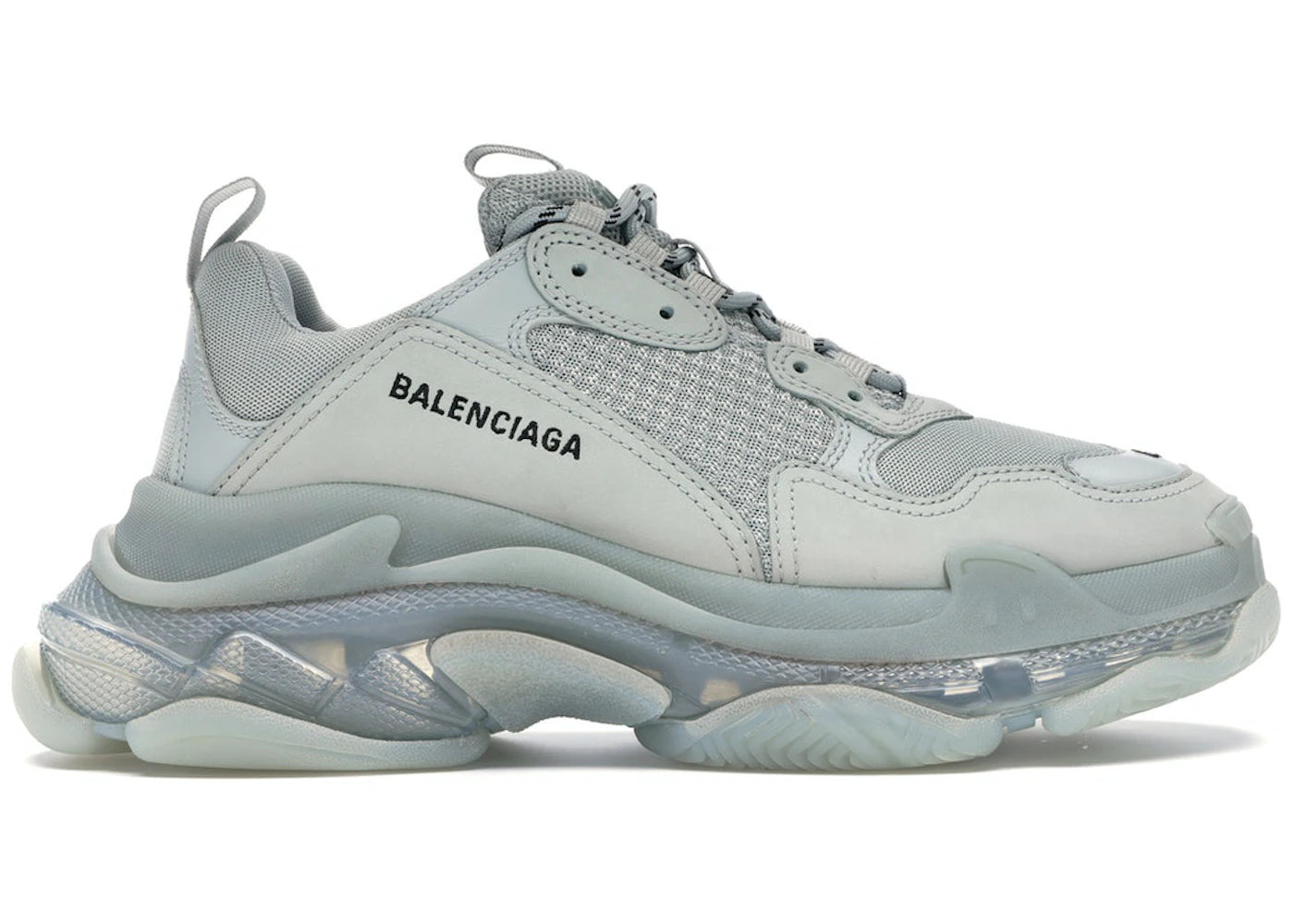 Balenciaga Triple S Clear Sole Grey UK 13