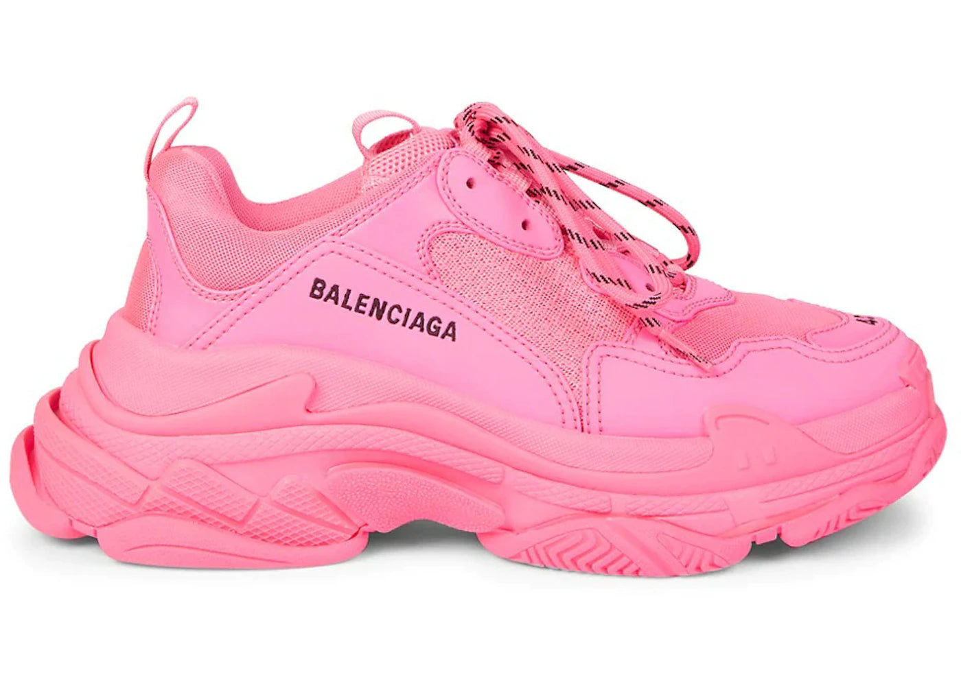 Balenciaga Triple S Fluorescent Pink
