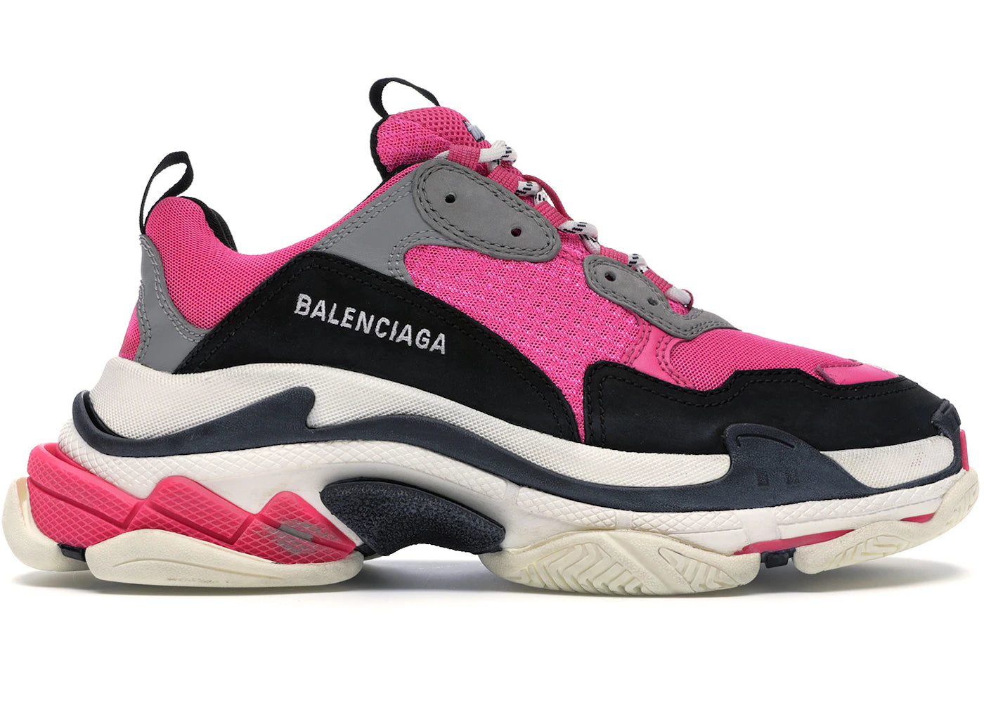 Balenciaga Triple S Neon Pink (Women'S)