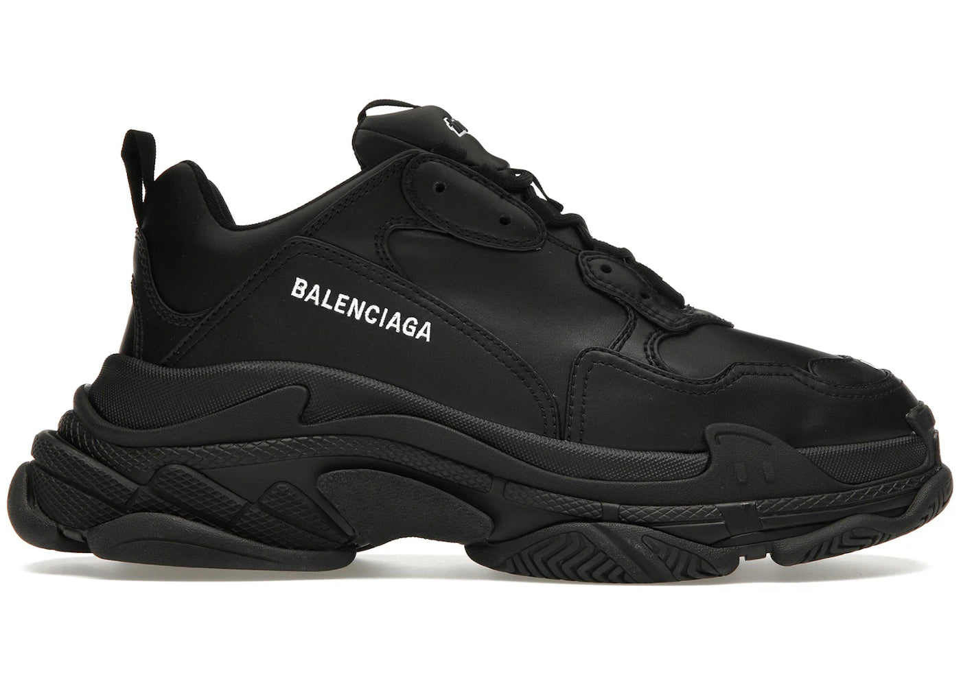 BALENCIAGA Triple S 39 ブラック　８月末まで値下げ BALENCIAGA(バレンシアガ) TRIPLE S ローカットスニーカー