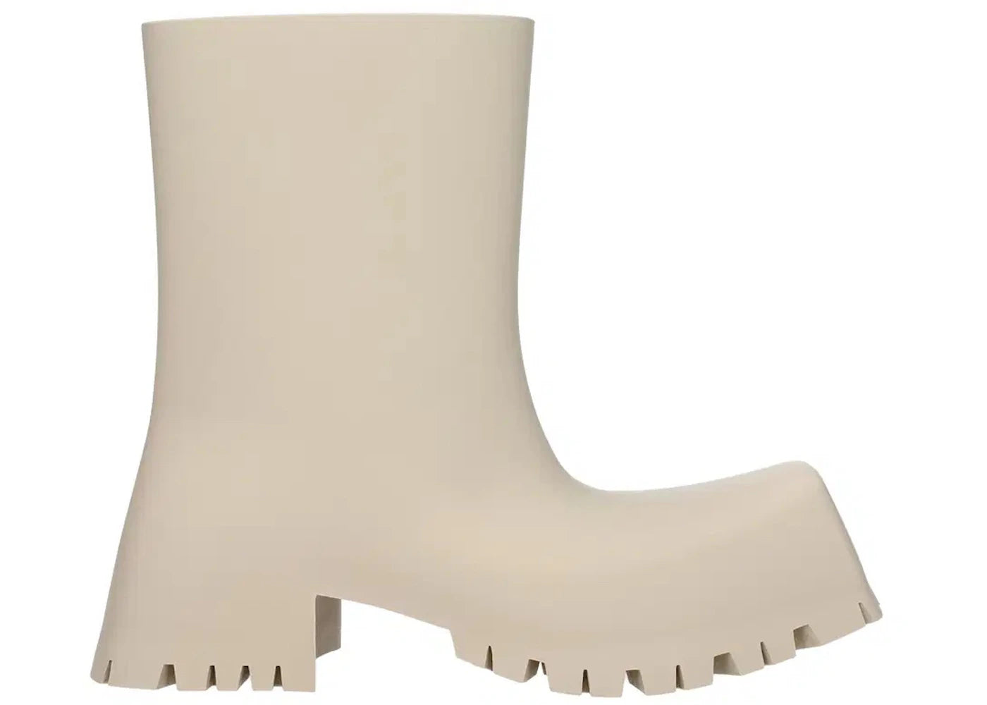 Balenciaga Trooper Rubber Boot Light Beige (Women'S)