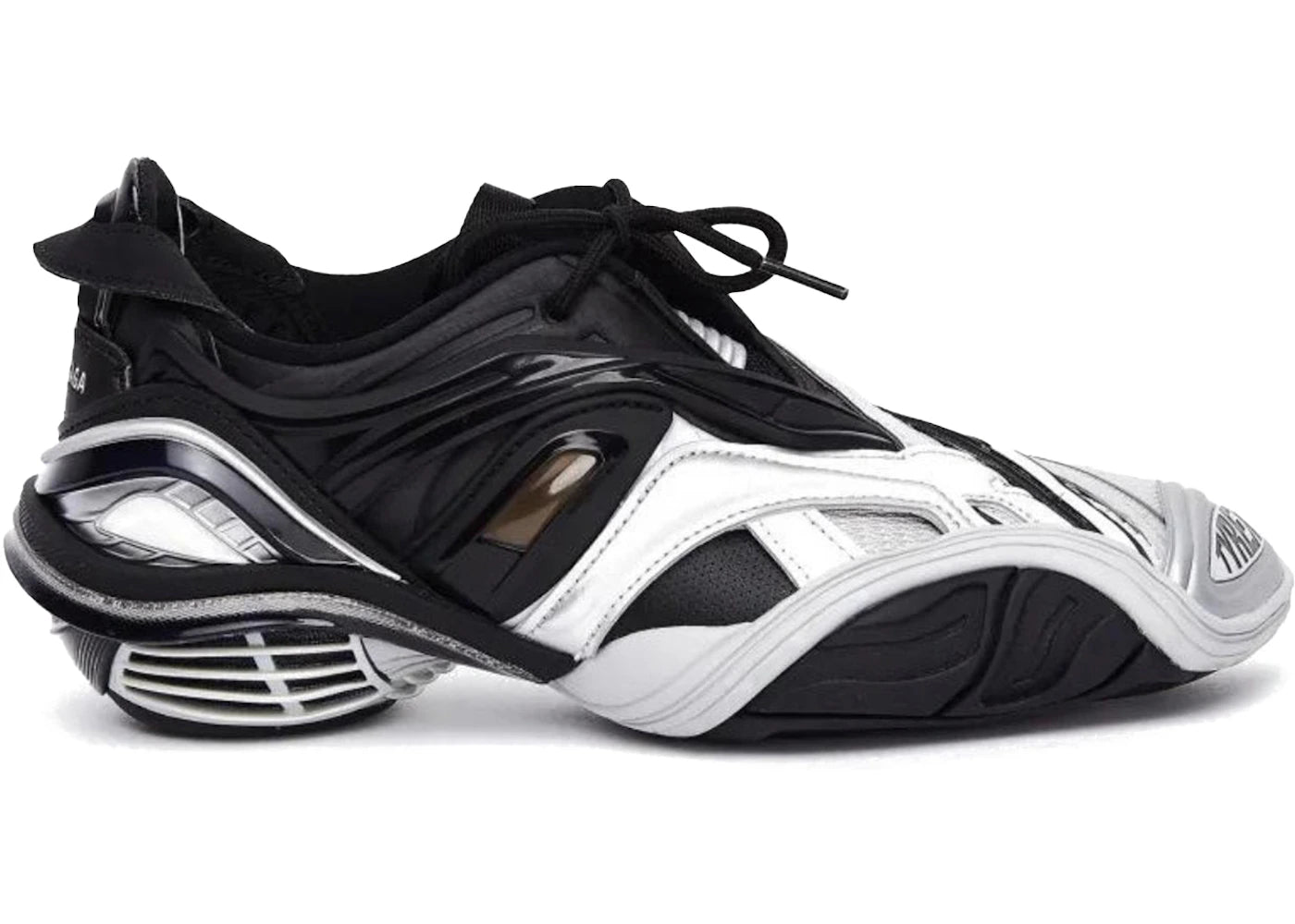 balenciaga tyrex low black silver (women's)