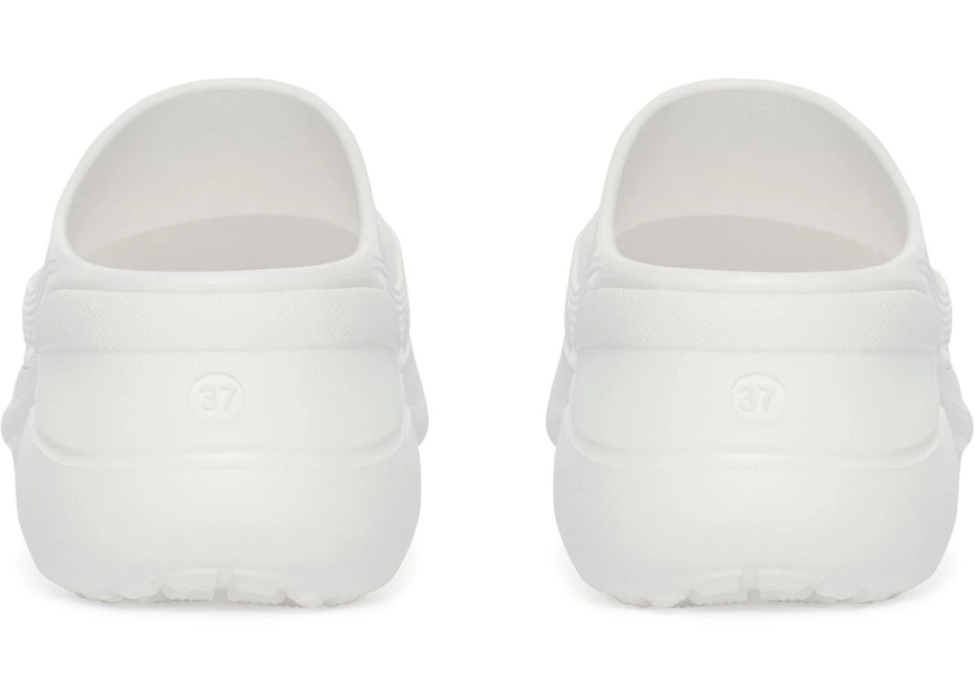 balenciaga x crocs mule white (women's)