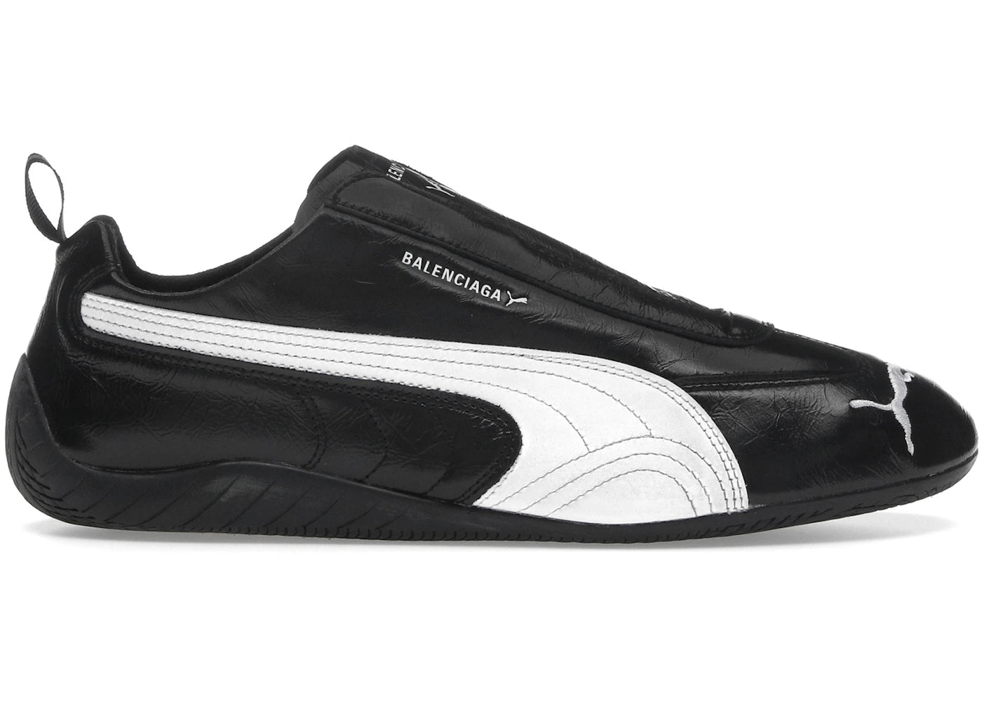 Balenciaga X Puma Speedcat Leather Black White
