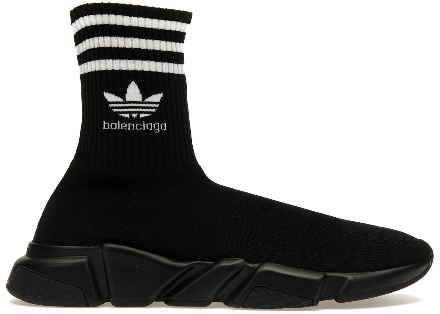 balenciaga x adidas speed trainer black