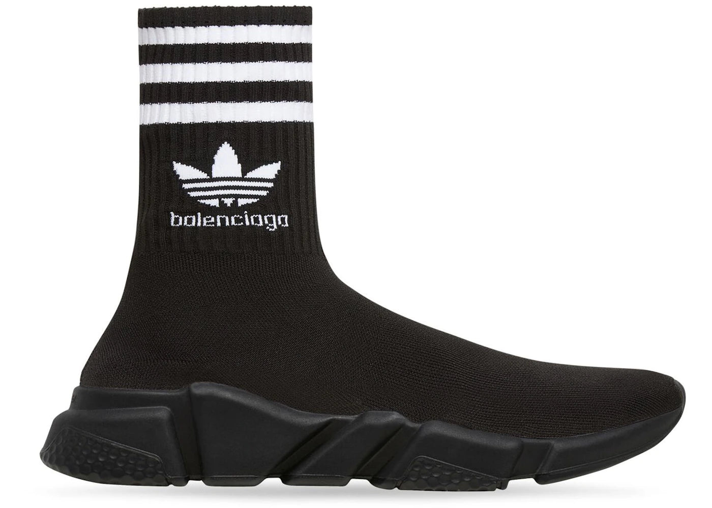 balenciaga x adidas speed trainer black (women's)