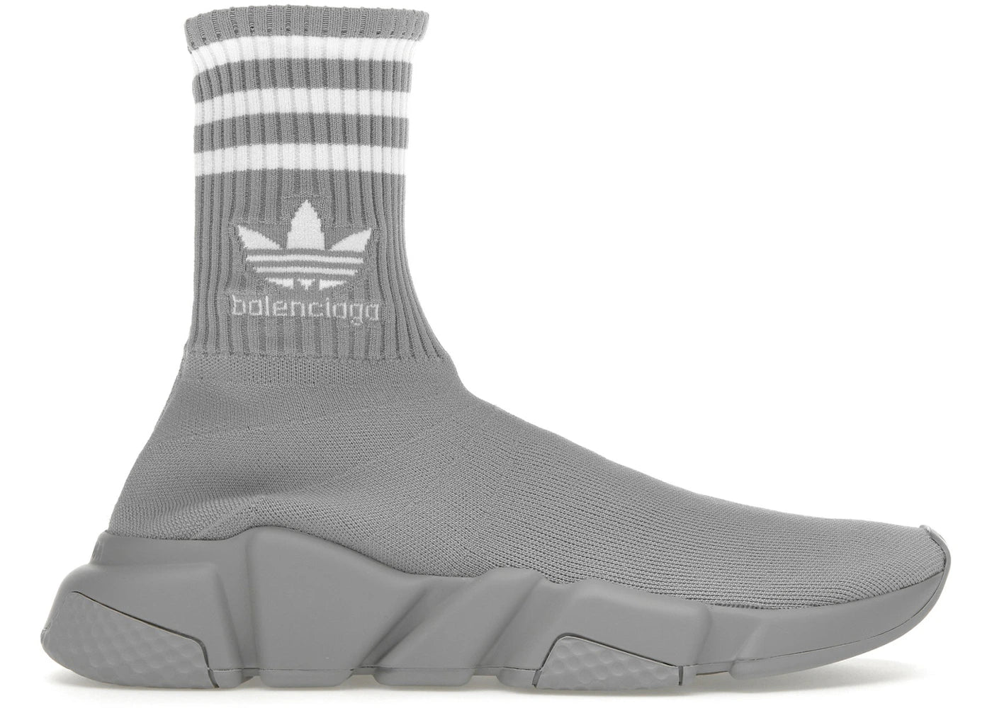 Balenciaga X Adidas Speed Trainer Grey White (Women'S)