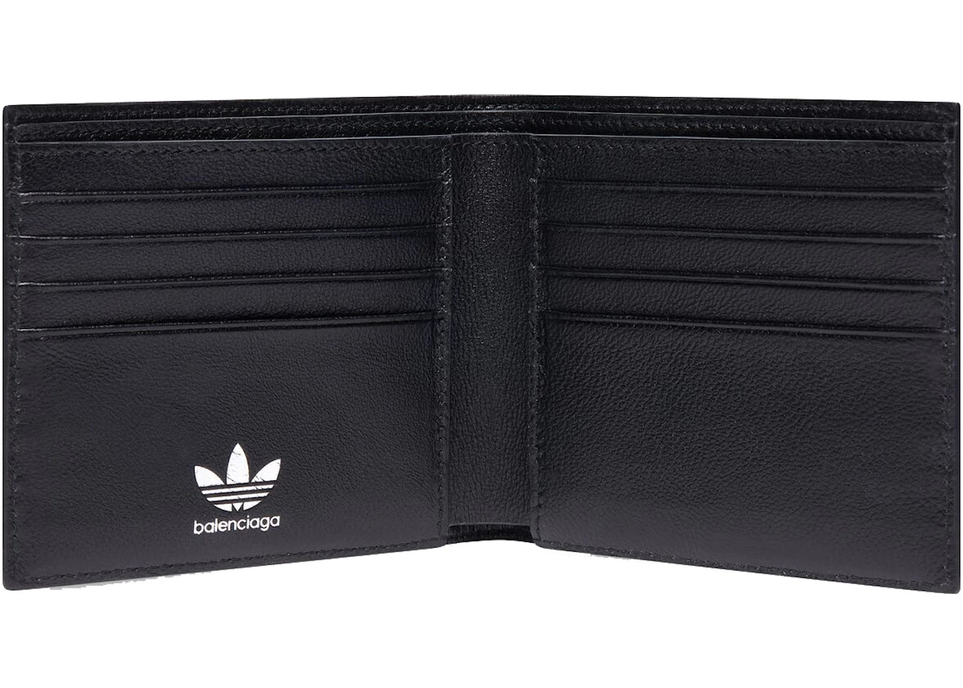 Balenciaga X Adidas Square Folded Wallet Black