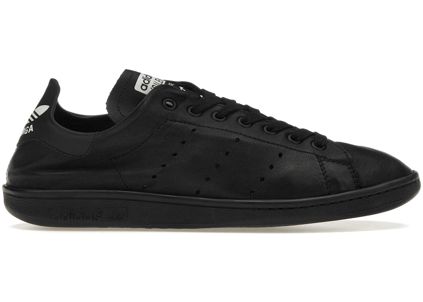 balenciaga x adidas stan smith black (women's)