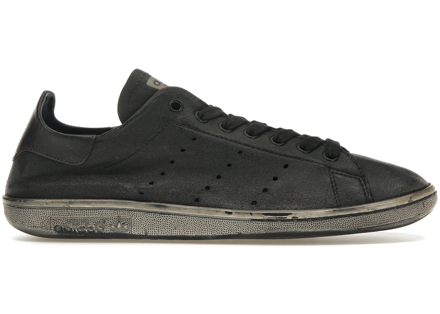 Balenciaga X Adidas Stan Smith Worn-Out Black (Women'S)