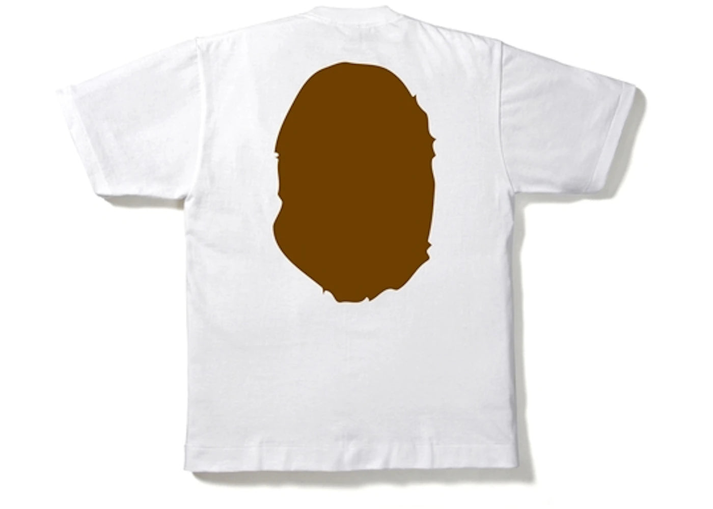 bape big ape head tee white