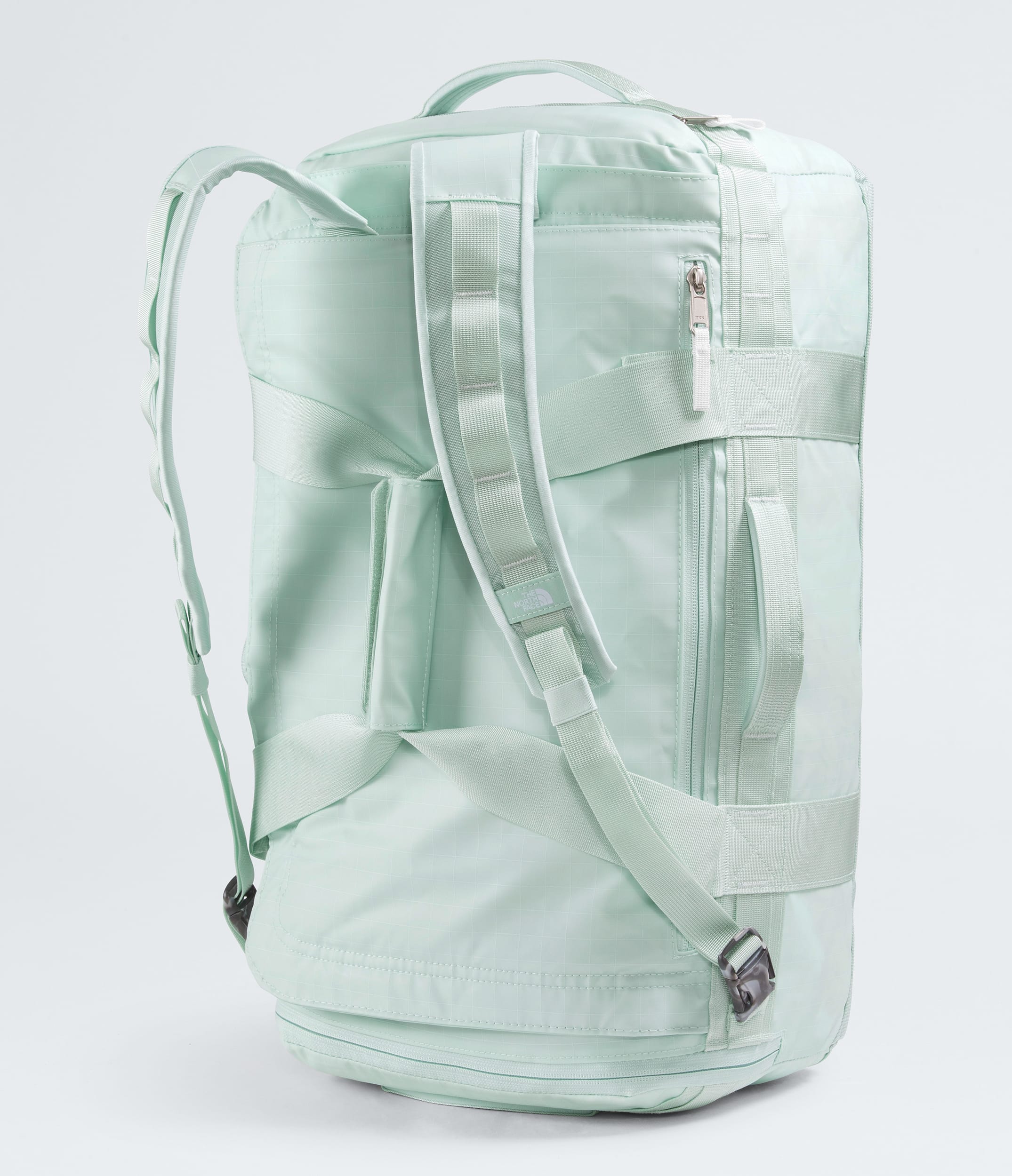 The North Face Base Camp™ Voyager Duffel—42L Opal Frost-Pearl Stone-Tnf White