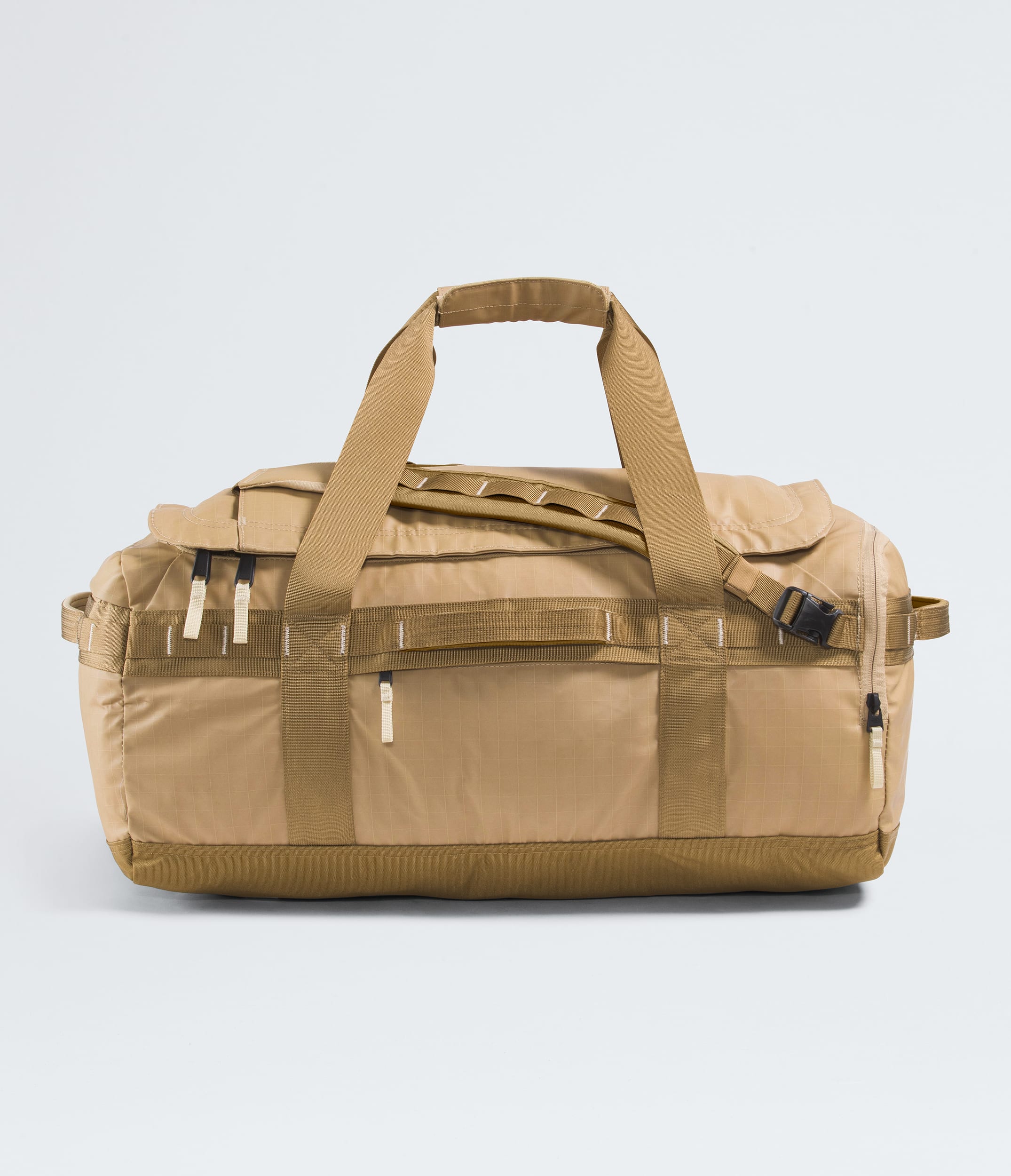 The North Face Base Camp™ Voyager Duffel—62L Khaki Stone-Utility Brown-Desert Stone