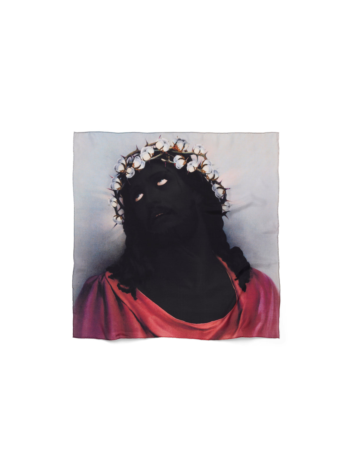 Denim Tears Black Jesus Silk Bandana