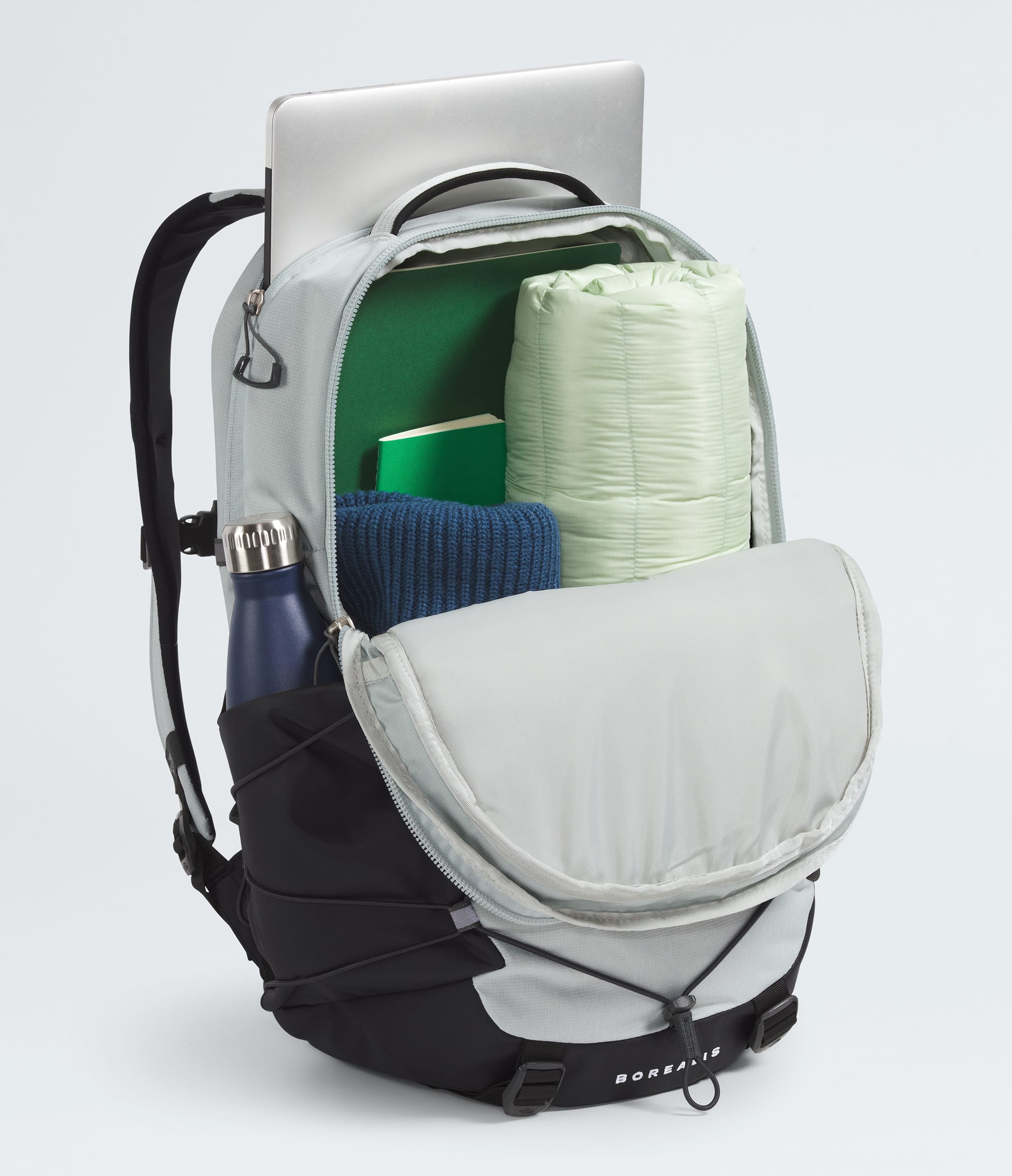 The North Face Borealis Backpack Tin Grey Dark Heather