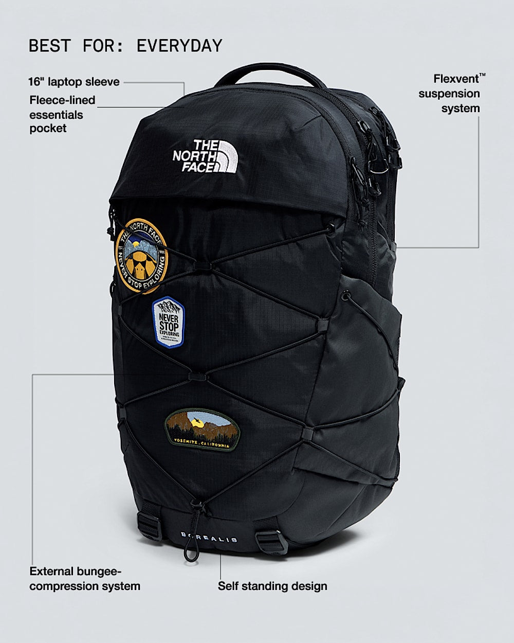 The North Face Borealis Patch