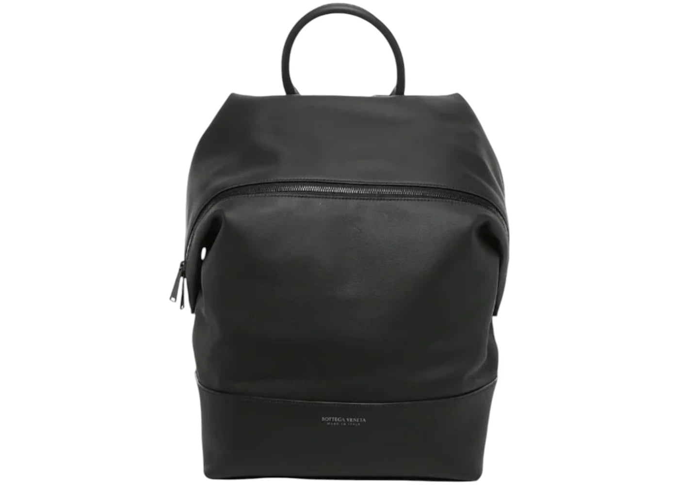 Bottega Veneta Leather Backpack Black