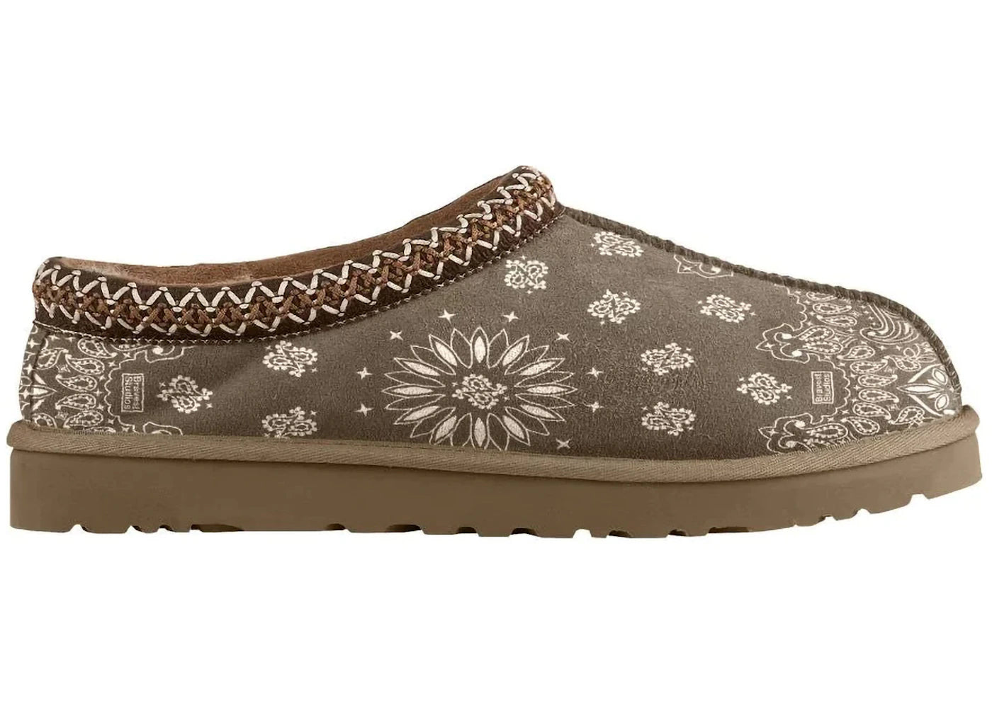 Bravest Studios Paisley Slippers V2 Cappuccino