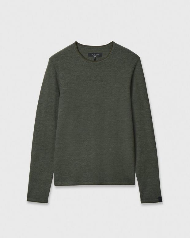Rag & Bone Brooks Merino Wool Crewneck