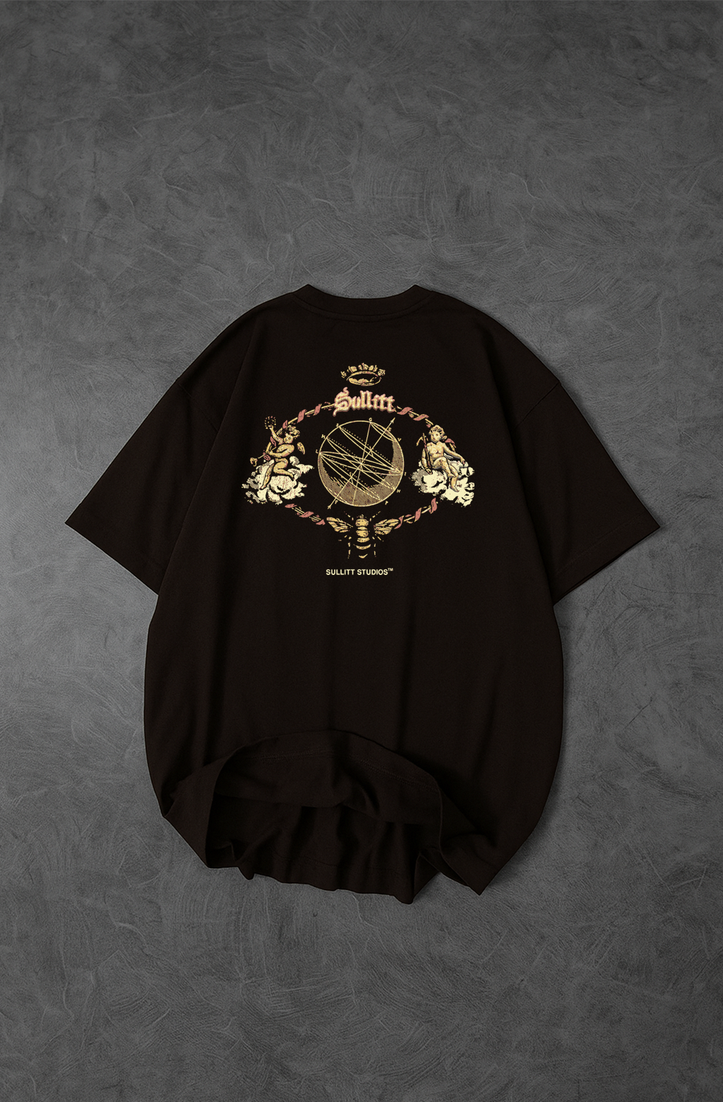 Dark Brown Angel Tee