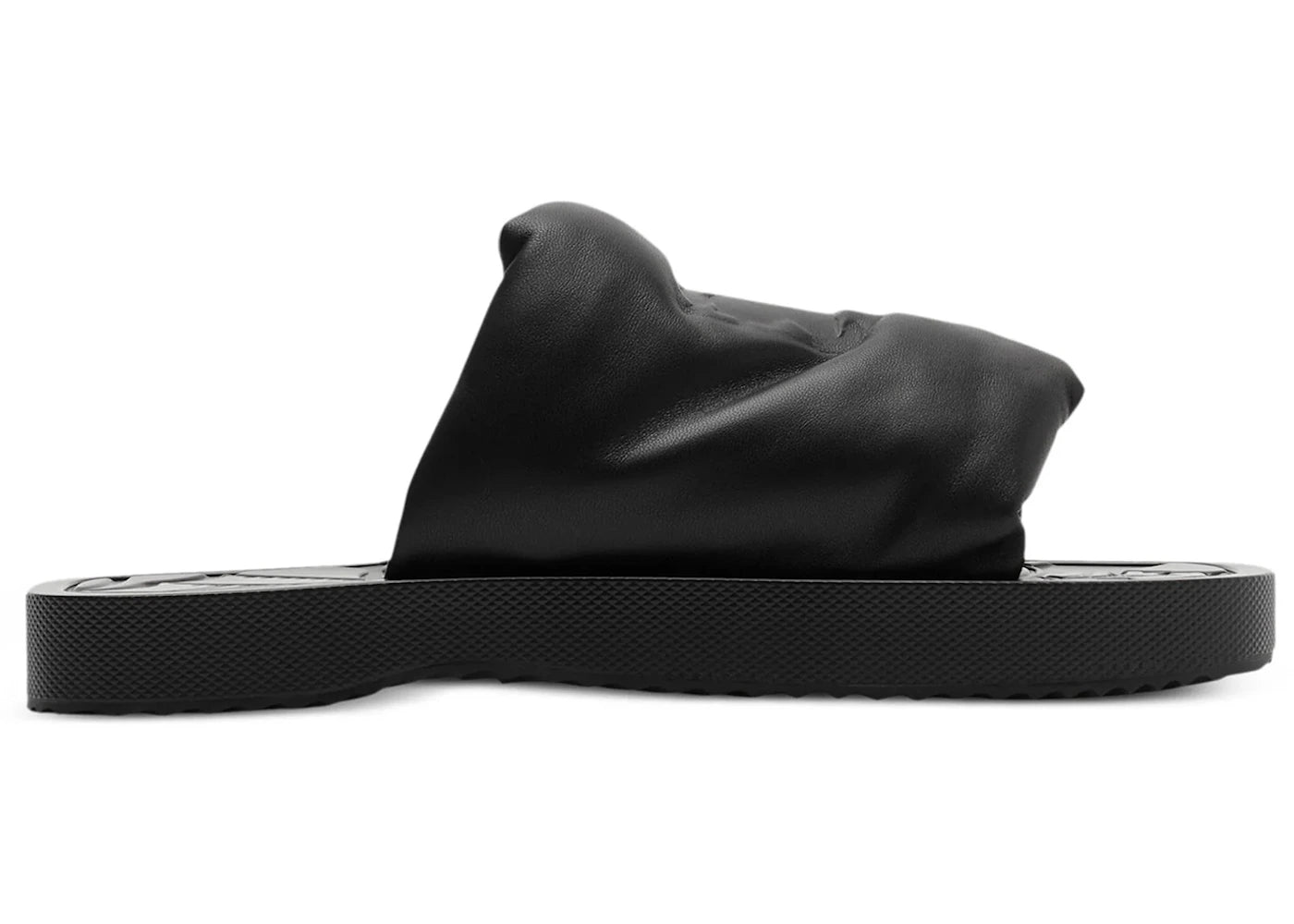 Burberry Ekd Slab Slides Black