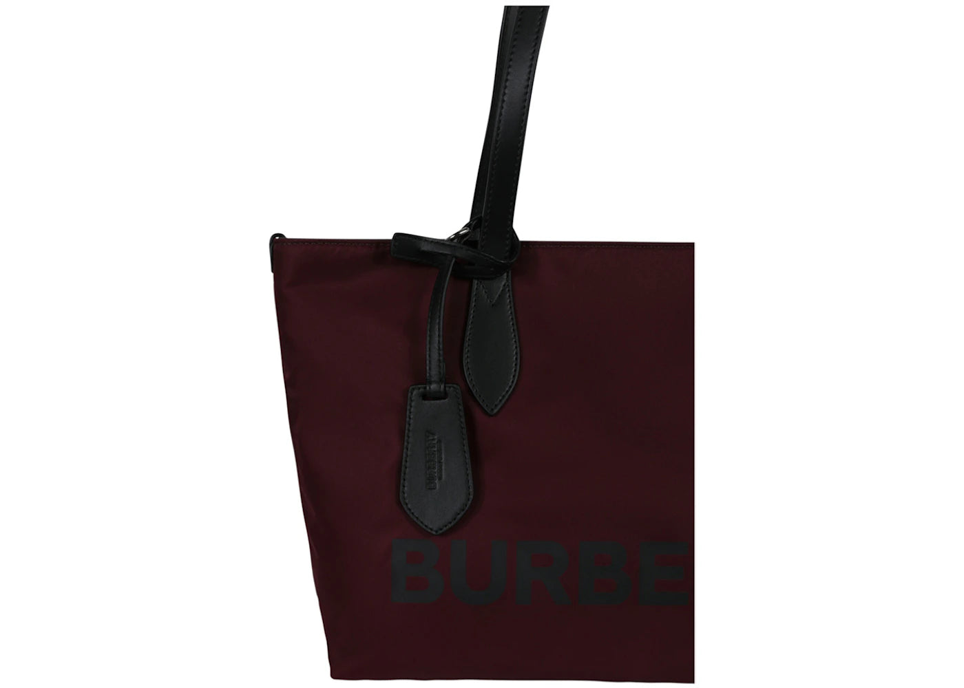 Burberry Logo Tote Burgundy