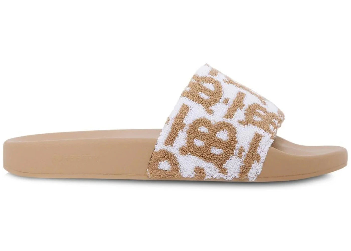 Burberry Monogram Furley Slide Beige (Women'S)