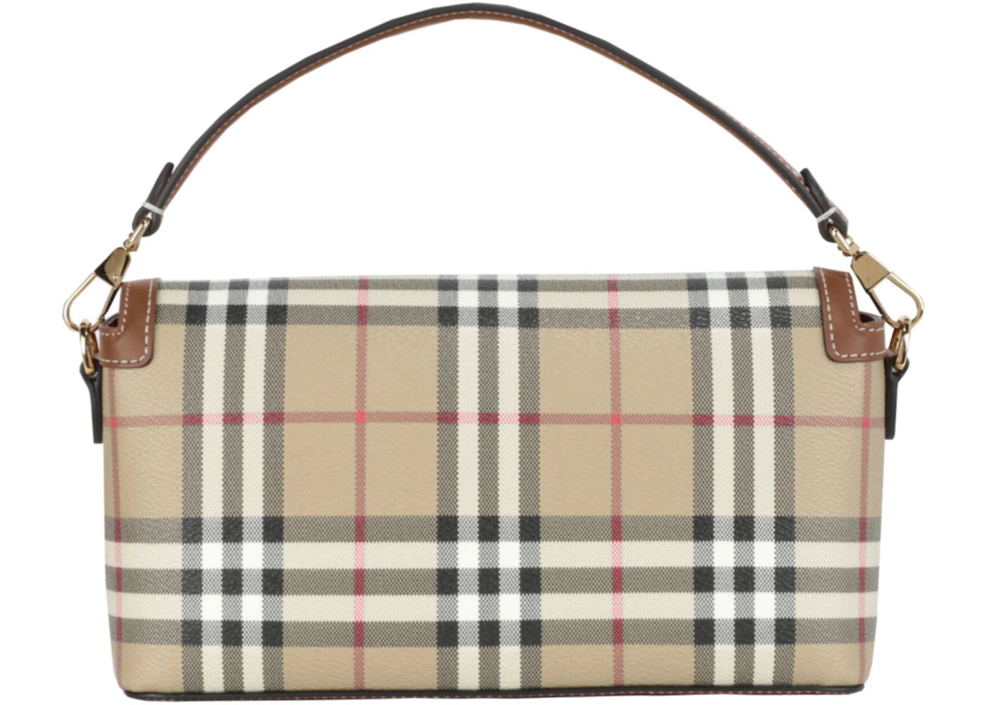 Burberry Note Bag Top Handle Briar Brown