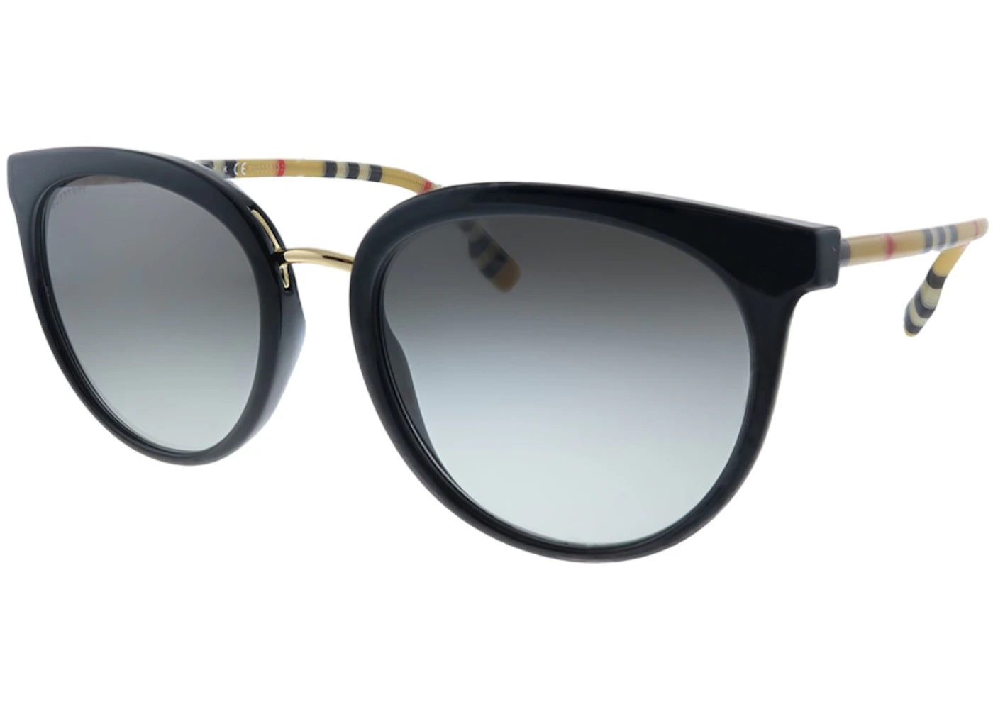 Burberry Round Sunglasses Black (Be_4316_385311)