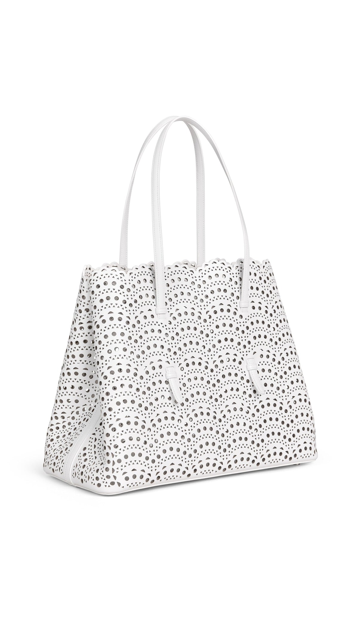 Alaïa Mina 37 Bag In Perforated Vienne Calfskin